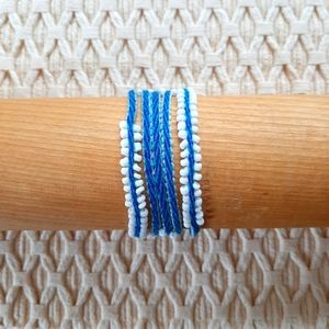 Handcrafted Watana Beaded Wrap Bracelet